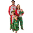 thumbnail image 1 of NIRHekf Christmas Grinnch Family Matching Pajamas Sets, Monster Grinnch Printed Crew Neck Loungewear Outfits, Ideal Xmas Gifts for Family.Size Women:XL, 1 of 4