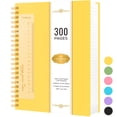 thumbnail image 1 of NIRMIRO A4 Spiral Notebook, 8.5" x 11" Large Hardcover College Ruled Journal, 300 Pages 100GSM Lined Paper No Bleed for Professional Writing & Note-Taking Supplies, 1 of 9