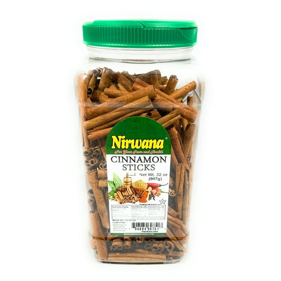 NIRWANA CINNAMON STICKS 2 LB (907g)