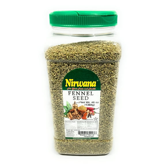 NIRWANA FENNEL SEED 3 LB (1360g)