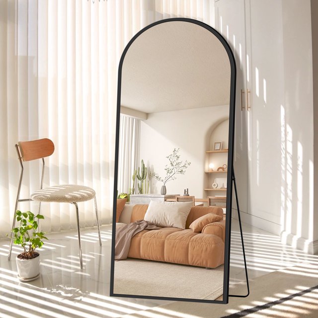 NISHCON Full Length standing Mirror 64"x21" Archetop Floor Mirror Full