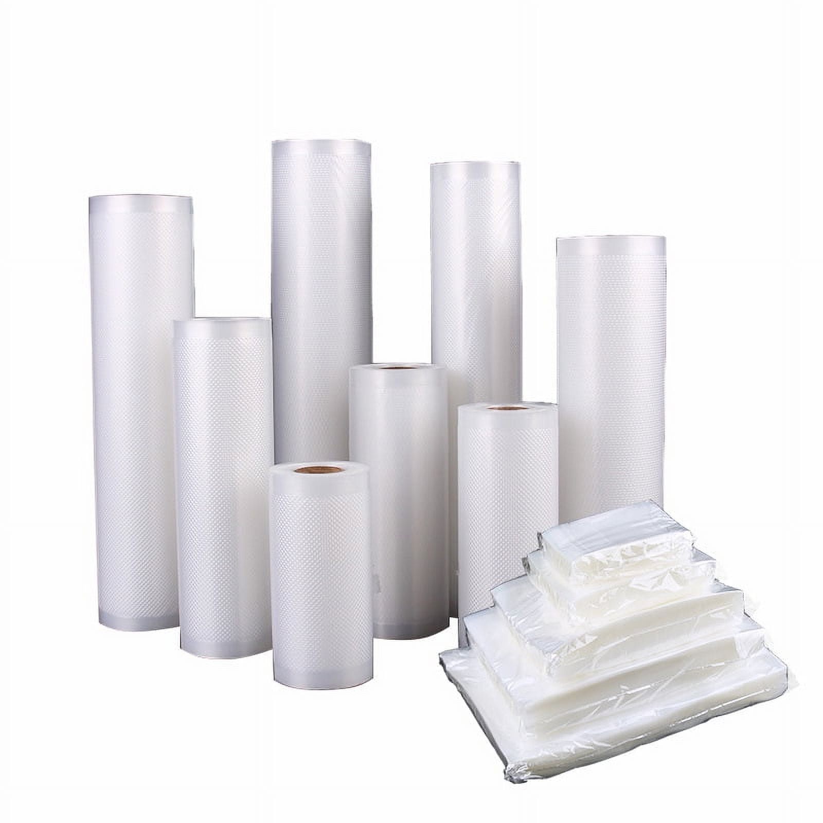 NISHUNA 1 Roll Small Vacuum Seal Bags Vacuum Seal Containers Food