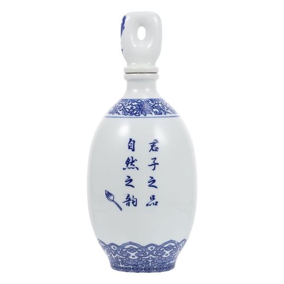 NISHUNA 1pc Ceramic Wine Pot Novel Wine Container Wine Holder Wine Bottle (Assorted Color)