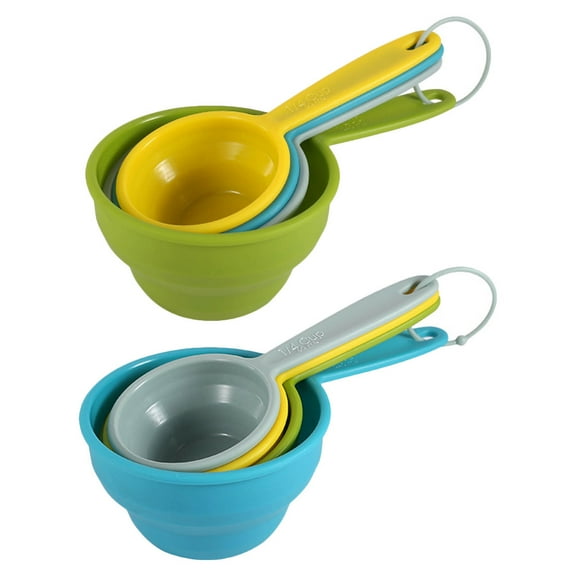 NISHUNA 8Pcs Measuring Spoon Kitchen Measuring Spoons Safe Measuring Scoop Kitchen Measurer for Baking