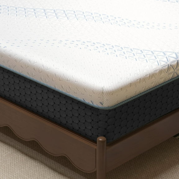 NISIEN 10" CertiPUR-US Certified Memory Foam Pocket Spring Mattress,Hybrid Innerspring Mattress,Queen Mattress in a Box