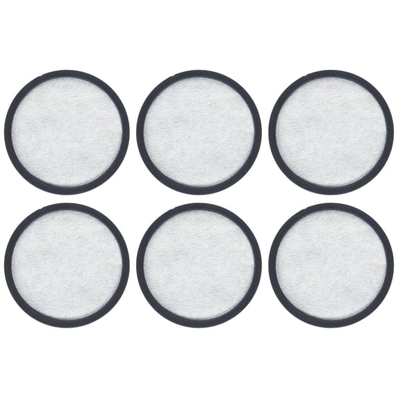 NISPIRA 6-Replacement Charcoal Water Filters for Mr. Coffee Machines