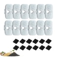 thumbnail image 1 of NISPIRA Dog Cat Water Fountain Activated Charcoal Water Filter Kit Replacements For Petlibro PLWF005 PLWF115 PLWF105, Triple Filtration System Replacement Filter with Pre-filter Sponge, 12 Packs, 1 of 5