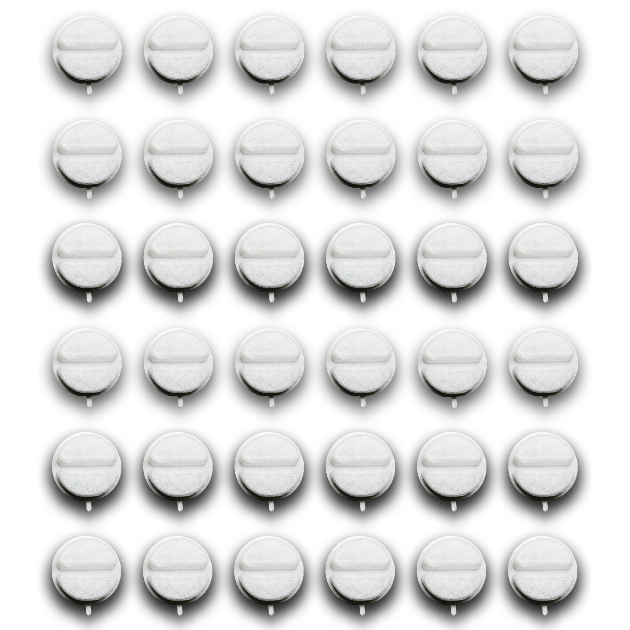 NISPIRA Triple Filtration Charcoal Water Filter for 84oz/2.5L Nugget Dog & Cat Water Fountain Dispenser 36 Pack