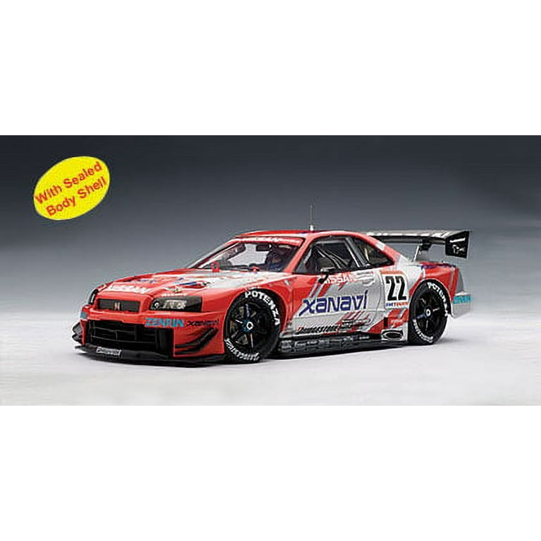 NISSAN SKYLINE GT-R (R34) JGTC 2002 XANAVI NISMO#22 (WITH DRIVER 