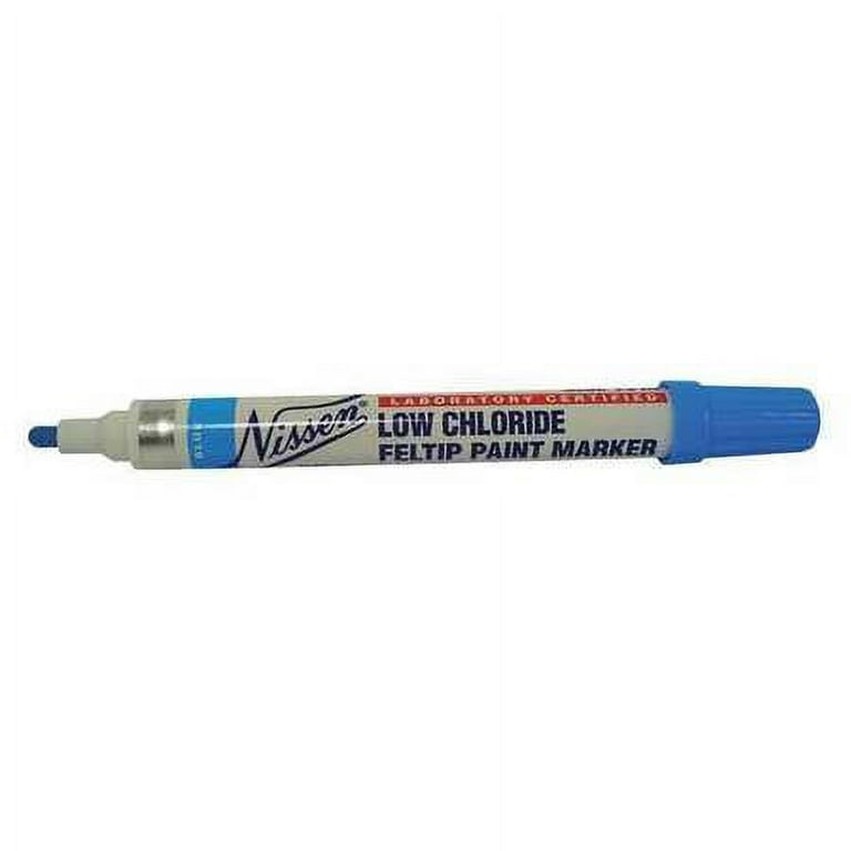 Nissen 00392 NI LCFPBK LOW CHLOR FELTIP MARKER BLACK (00392