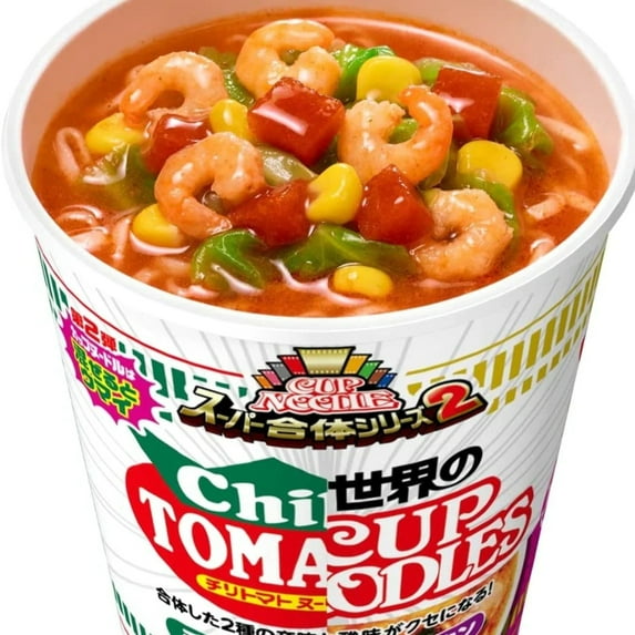 NISSIN Cup Noodle Super Combination Series 2 Chili Tomato Tom Yam Kung 77g x 20packs