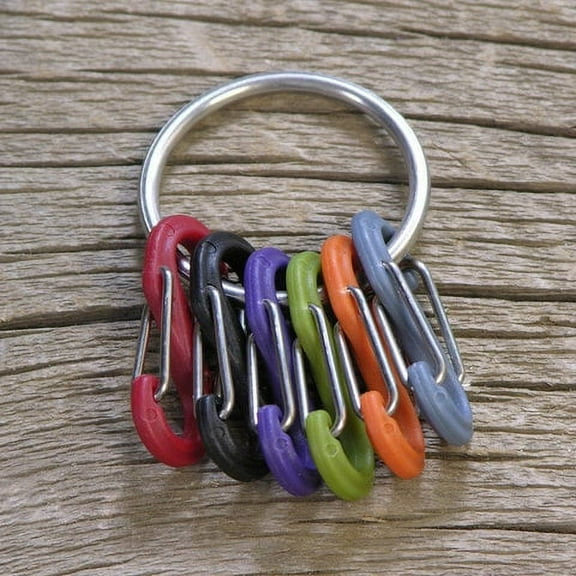 NITE-IZE S-Biner Key Ring - Multicolor KRG-03-11