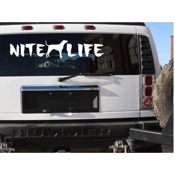 NITE LIFE COON HOUND STICKER COON HUNTING SHOCK COLLAR TRAINING *D799*