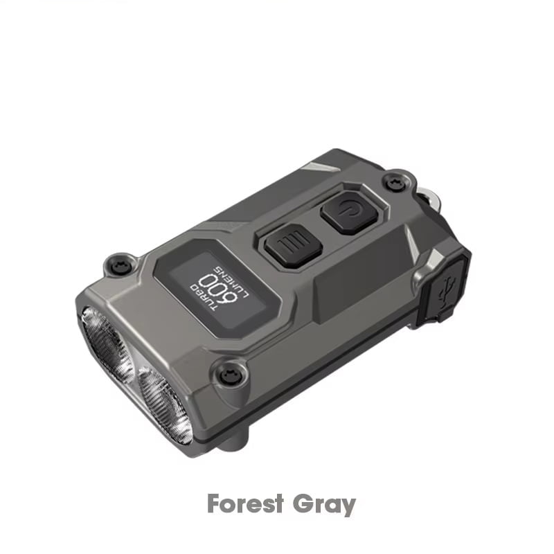 NITECORE TINI3 (2025) Mini EDC Keychain Flashlight - 600 Lumens, Multi-Color Temperature, USB-C Rechargeable with Lithium-Ion Battery