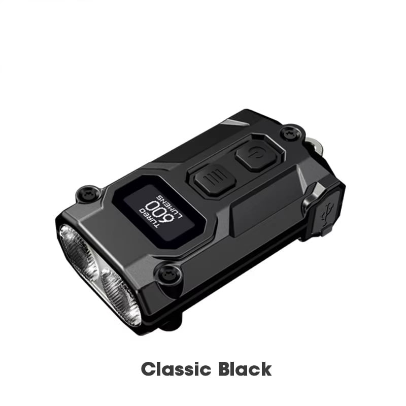 NITECORE TINI3 (2025) Mini EDC Keychain Flashlight - 600 Lumens, Multi-Color Temperature, USB-C Rechargeable with Lithium-Ion Battery