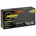 thumbnail image 1 of NITRILE Grade disposable rubber Powder Free gloves 100 Pcs - Black -Large, 1 of 1