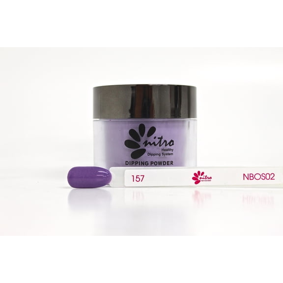 NITRO 2 IN 1 Nail Manicure Dipping & Acrylic Powder Color 2 oz - #157 Matching SNS NBOS31