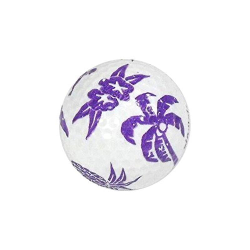 NITRO NOVELTY GOLF BALLS FLOWER BLUE