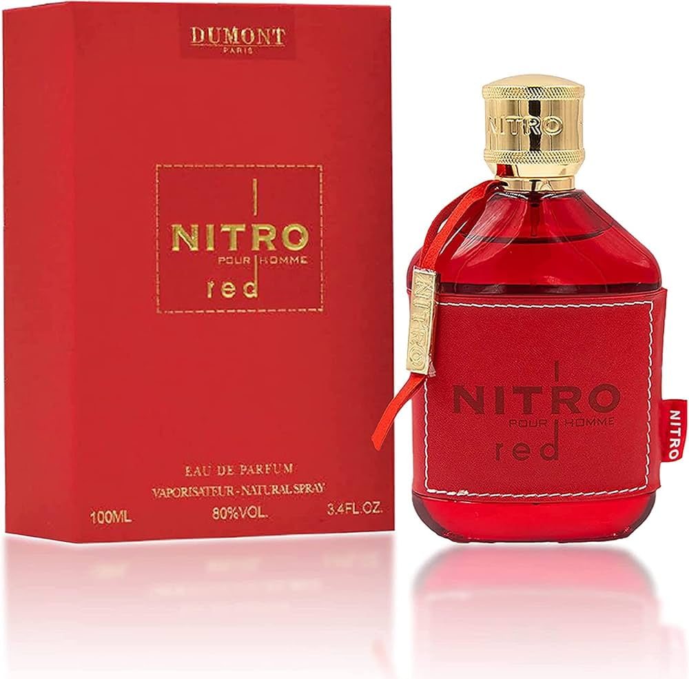 Dumont Men's Nitro Red Intensely EDP Spray 3.4 oz Fragrances 3760060769565