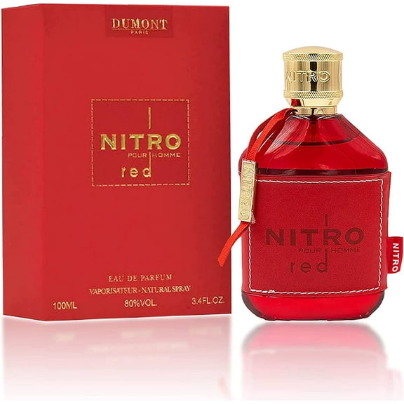 Dumont Men's Nitro Red Intensely EDP Spray 3.4 oz Fragrances 3760060769565