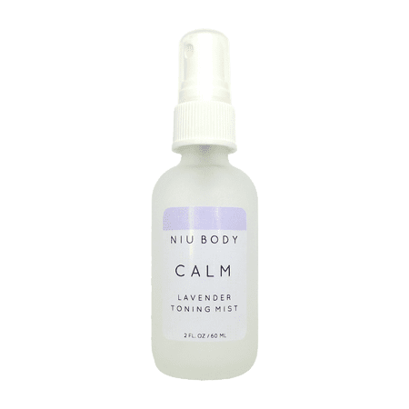 NIU BODY Toning Mist, Calm Lavender, 2 Oz