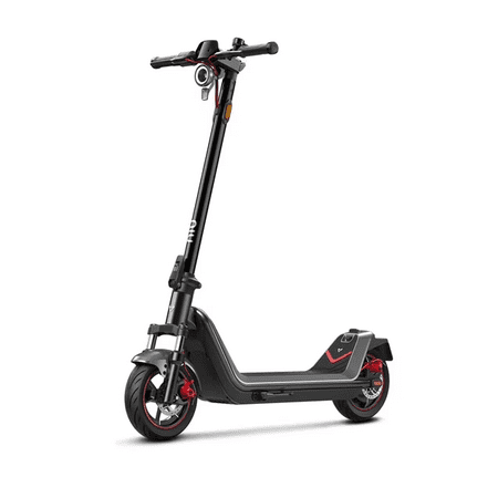 NIU - KQi 300X Foldable Electric Kick Scooter W/ 37 mi Max Range & 23.7 mph Max Speed - Space Grey