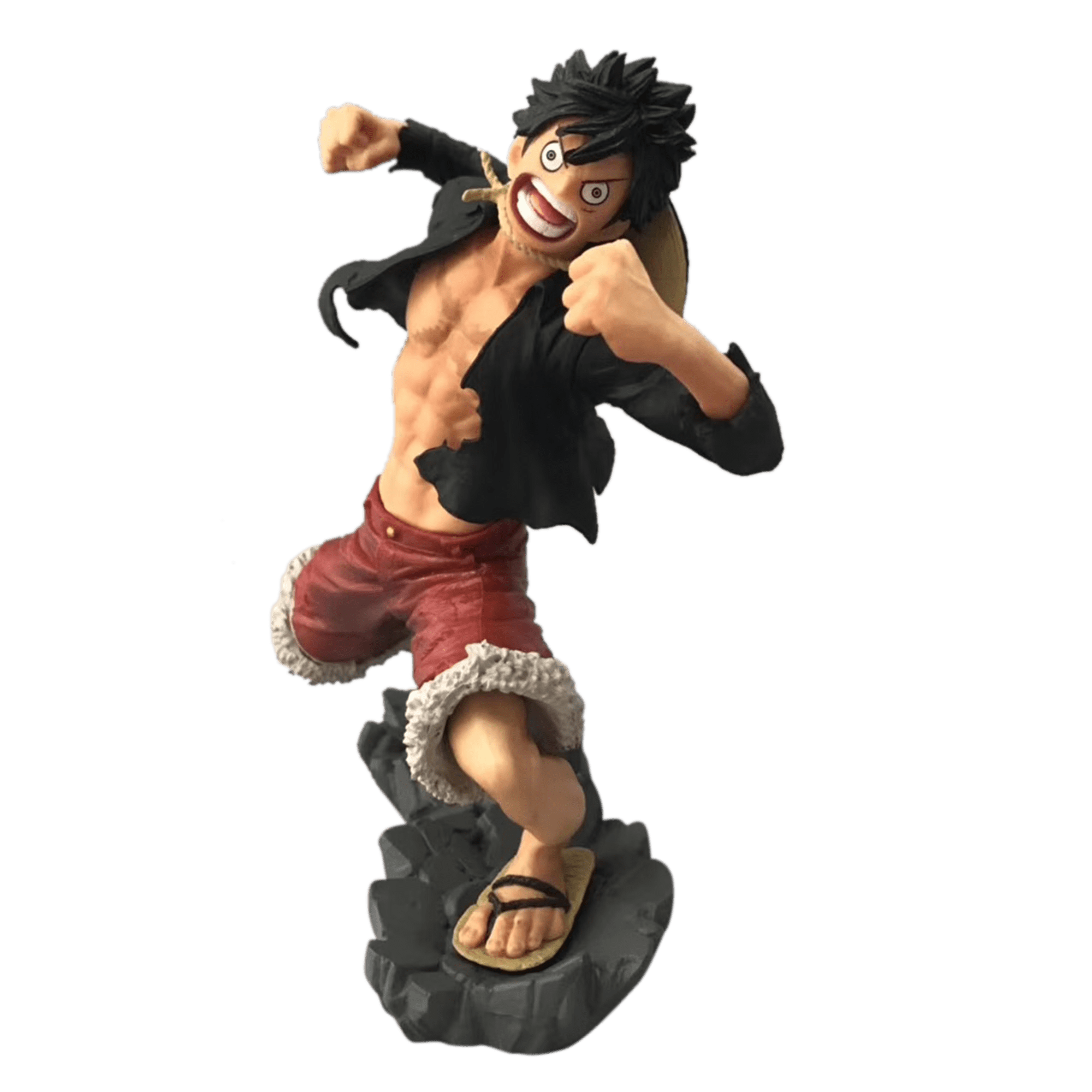 NIUB OP Anime Action Figures Luffy PVC Model Toy , Theme Party Figurine