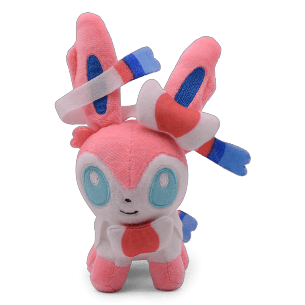 NIUB Plush Toy Sylveon Stuffed Animal, Game Doll For Collectible Gift ...