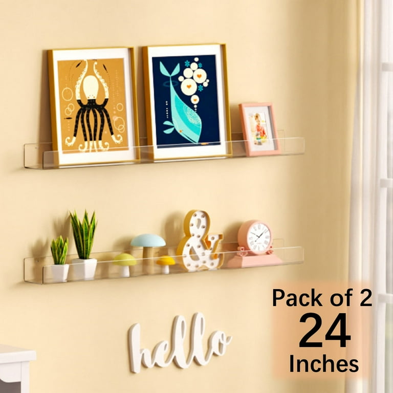 Wall mounted bookshelves walmart discount