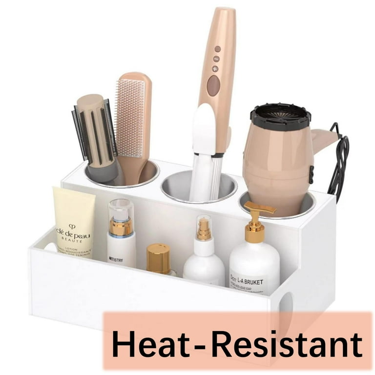 Niubee Hair Tool Organizer, Acrylic Hair Dresser Storage Stand