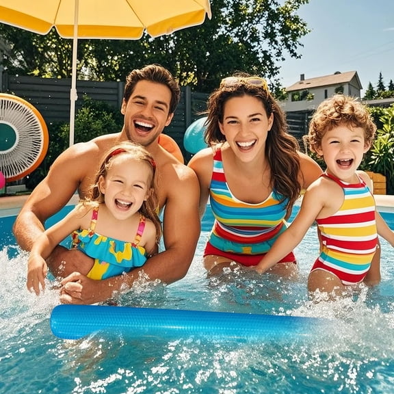 NIUBWJL 1 Pcs Pool Inflatable Sticks Inflatable Pool Noodles Colorful PVC Outdoor Water Games Giant Blow up Noodles for Swimming Pools Adults Beach Lake Party, 64.96 Inch