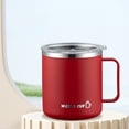 thumbnail image 1 of NIUBWJL 13oz Insulated Coffee Mug Cup with Handle, Stainless Steel Travel Coffee Mug with Flip Lid, Double Wall Vacuum Coffee Tumbler, 1 of 7
