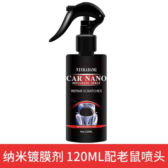 NIUBWJL Car Nano Repairing Spray, Fast Repair Scratches Repairing Polish Spray for Auto Detailing Glasscoat Car Polish