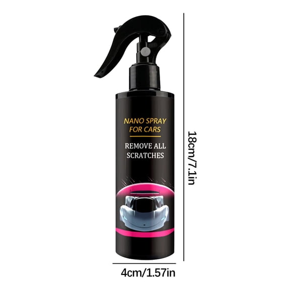 NIUBWJL Car Nano Repairing Spray, Fast Repair Scratches Repairing Polish Spray for Auto Detailing Glasscoat Car Polish