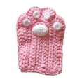 thumbnail image 1 of NIUBWJL Cats Paw Handmade Crochet Gloves Half-finger Knitting And Winter Gift, 1 of 5