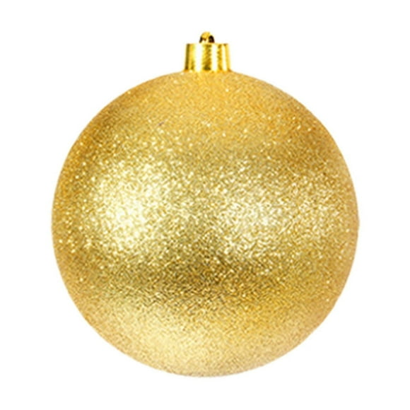 NIUBWJL Christmas Ornaments Plastic Jumbo Fillable Balls Ornament Big Xmas Tree Hanging Decoration for Home Outside Holiday Lawn Yard Party (5.9 Inch)