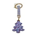 thumbnail image 1 of NIUBWJL Christmas Tree Keychain Cute Personalized Bag Pendant Genned With Diamonds Car Key Chain Colorful Accessories, 1 of 5