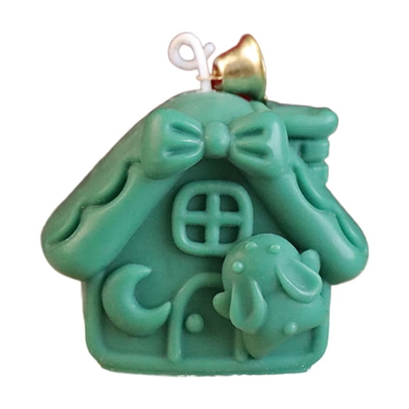 NIUBWJL Christmas Warm Cottage Shape Scented Candle Christmas Gift Souvenir 2025