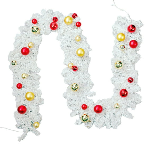 NIUBWJL Door Hanging Decorations Christmas Rattan With Lightiving Room Counter Door Wall Window Christmas Tree Decorations Hanging Plastic Plating Decorations