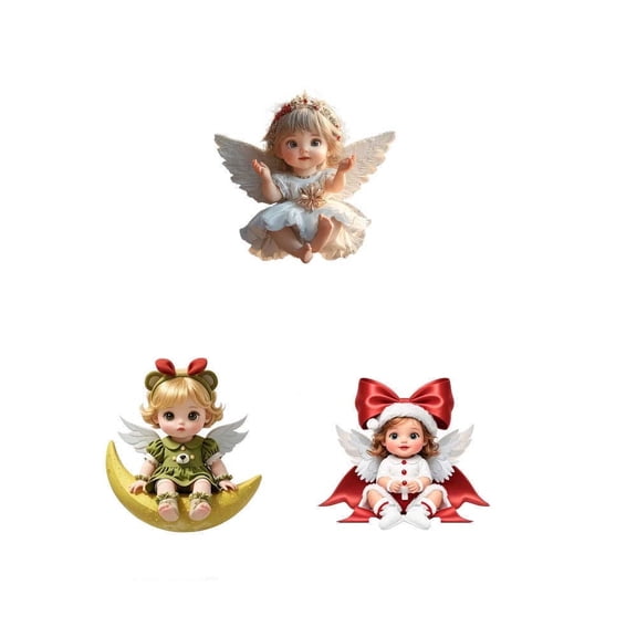 NIUBWJL Festival Baby 2D Bag Decoration Pendant Car Rearview Mirror Pendant