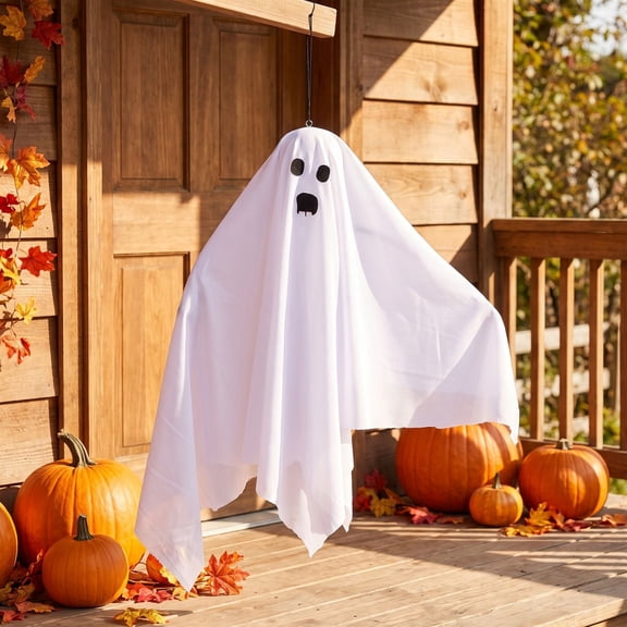 NIUBWJL Halloween Ghost Decorations Hanging Ghosts For Setting A Room without Light