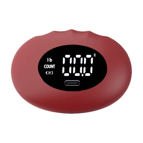 NIUBWJL Hand Grip Strength Tester Trainer, Upgraded Rechargeable Electronic Hand Dynamometer up 395 Lbs (180kg) Forearm - Gripper-Finger Grip Strengthener Exerciser for Gifts, Stress Balls