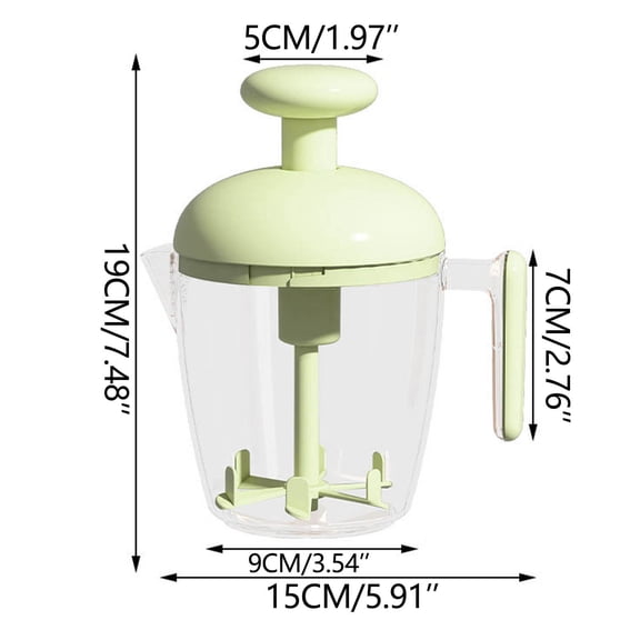 NIUBWJL Home Multifunctional Manual Press And Rotate Egg Beater And Strainer Cup