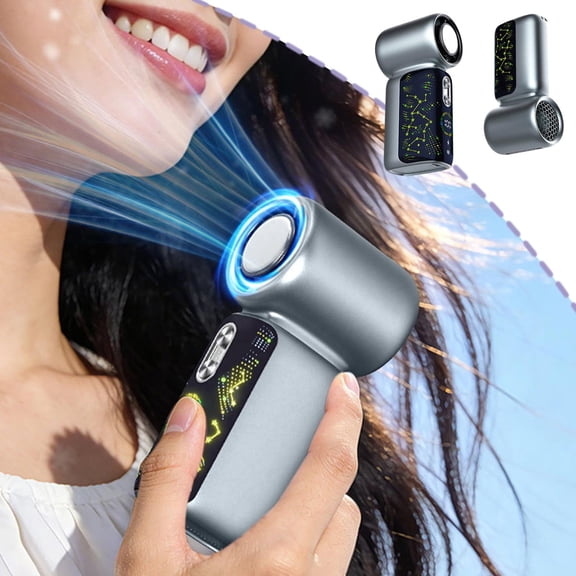 NIUBWJL Large-Capacity Battery High-Speed Compact USB-Charging Portable Fan Outdoor Cool Down And Ice Pack Handheld Fan