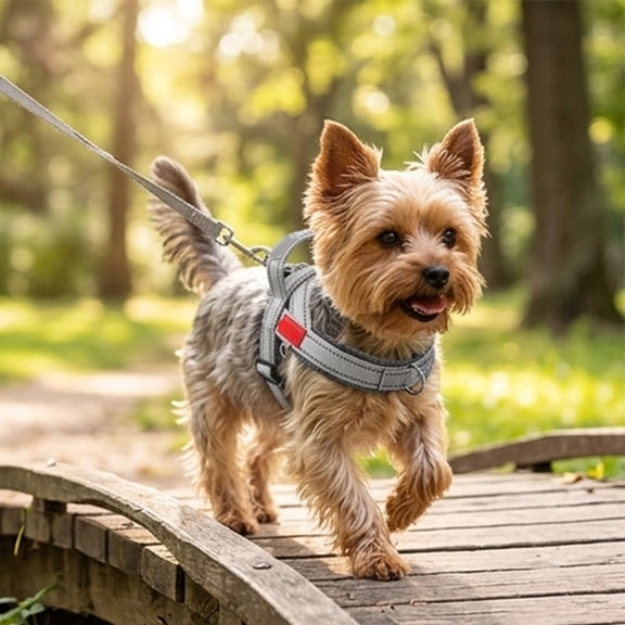 NIUBWJL No Pull Dog Harness with Breathable Mesh Padded, Adjustable Reflective Escape Proof Dog Harness, Quick Fit Dog Vest Harness for Small Medium Large Dogs