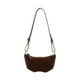 thumbnail image 1 of NIUBWJL Suede Bags for Women Suede Purses Crescent Bag Crossbody Shoulder Bag Trendy Tote Handbags, 1 of 5