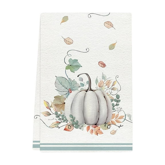NIUBWJL Thanksgiving-themed Towels Kitchen Dishcloths Holiday Decorations Ambiance Accessories