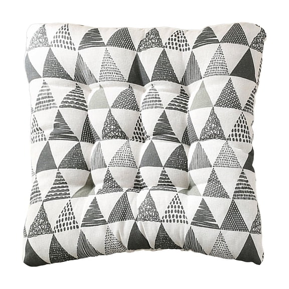 NIUBWJL Thickened Chair Cushions Student Stool Cushions Office Four-season Butt Pads Breathable Summer Soft Cushions Cottons And Linen Chair Cushions