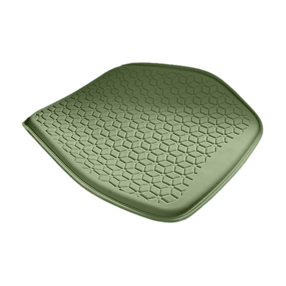 NIUBWJL Thin Gel Seat Cushion for Car Seat, Office Chair, Wheelchair, Golf Cart - Non-Slip Car Seat Cushions with 0.7 Inch Gel - Sciatica & Coccyx Pain Relief