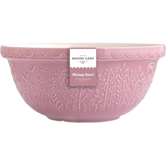NIUMU In The Meadow S12 (4.25 Qt) Mixing Bowl | Rose (Pink)